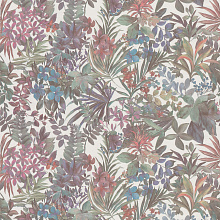 Серо-красные обои Kerama Marazzi REFLECTION KM5903