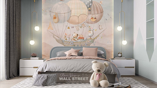 Фотообои в интерьере артикул Bon Voyage-25: 6, BON VOYAGE 25, Wall street Фотообои в интерьере артикул Bon Voyage-25: 6, BON VOYAGE 25, Wall street