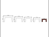 Артикул Брус 90X55X2000, Темная Секвойя, Архитектурный брус, Cosca в текстуре, фото 1
