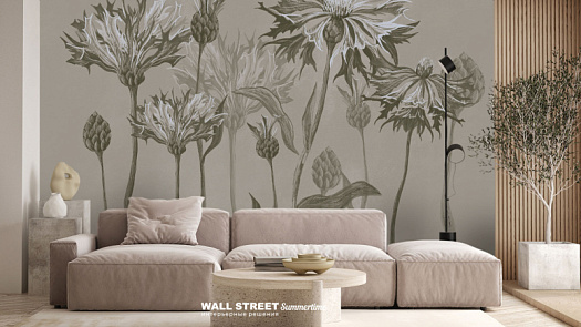 Фотообои в интерьере артикул SUMMERTIME 11, SUMMERTIME, Wall street
