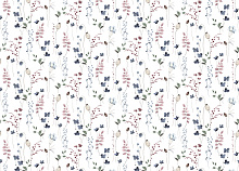 Синие обои с цветами Marburg Fresh Up 88965